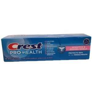 Crest Pro Health Sensitive and Enamel Shield Toothpaste 4.3 oz Exp June 2027